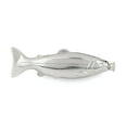 thumbnail image 4 of Foster & Rye Stainless Steel Trout Flask, Metallic, 4 oz, 4 of 9