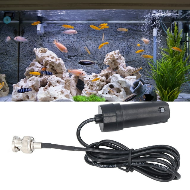 Fyydes PH Electrode Probe,PH‑91A PH Electrode Probe BNC Connector PH Tester Probe For Aquarium Hydroponics Plant Pool,Aquarium Electrode Probe