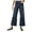 Dark Blue, variant on YYUIJK Y2k Cargo Jeans Women Multi Pocket Baggy Denim Pants Vintage Flap Pocket Trousers Straight Wide Leg Jeans Dark Blue XXXL