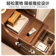 thumbnail image 4 of Nuevas mesitas de noche de madera maciza para el hogar, gabinetes de estudio y dormitorio extremadamente estrechos, gabinetes laterales de almacenamiento simples, muebles para el hogar, 4 of 4
