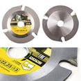 thumbnail image 4 of Disco para tallado de madera con amoladora angular, acero instrumental de 125 mm para herramientas de modelado de madera duraderas y resistentes al desgaste, accesorio universal para múltiples, 4 of 5