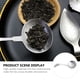 thumbnail image 2 of 1pc Spoon de acero inoxidable Tea Scoop exquisita cucharadita de té práctico cuchara de té, 2 of 7