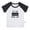 Short Black Raglan T-shirt, variant on I'm The Reason We're Late Funny T shirt For Baby, Newborn Babies T-shirts, Infant Tops, 0-24M Kids Graphic Tees Clothing (Long Gray Raglan T-shirt, 0-6 Months)