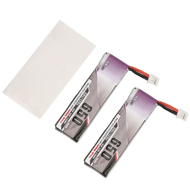 2 uds GNB 650MAH 1S 3,8 V 60C PH2.0 GAOENGN batería de litio para RC Drone