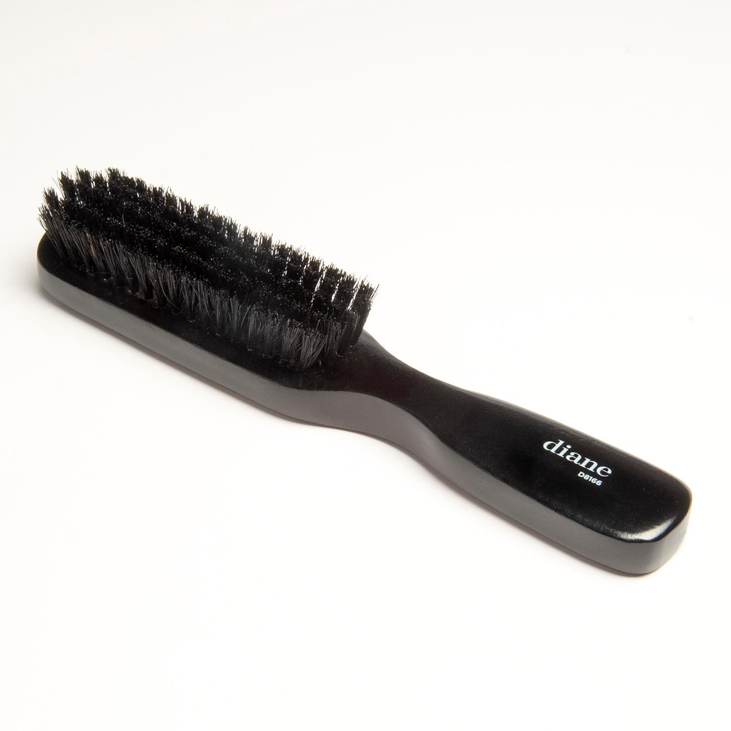 Diane Men's 100% Soft Boar Wave Styling Hair Brush, Wood Handle