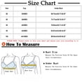 thumbnail image 3 of Full Figure Bras for Women Plus Size Comfort Wireless Seamless Compression Bra Underwear Ladies Elder Daily Push up Bralette, 3 of 4