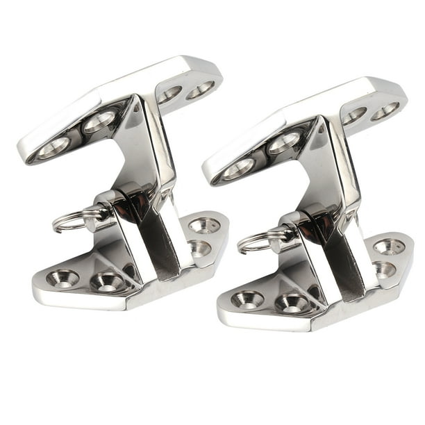 2pcs Marine Hatch Hinge 316 Stainless Steel MirrorPolishing