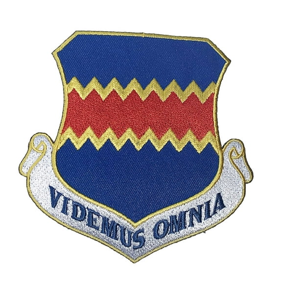 VIDEMUS OMNIA 55th Wing Patch – Plastic Backing