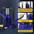 thumbnail image 4 of EDTara Portable 20 Ton Air Hydraulic Bottle Jack, Low Profile Cast Steel Jack for Auto Repair and House Support, Manual/Pneumatic Use, 4 of 8