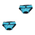 thumbnail image 3 of kurtrusly Physiological Pants For Dogs Experience And With These Tailored Pants Reusable Bowtie - Lake Blue XL 2Set, 3 of 6