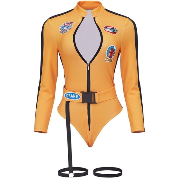 Beatrix Kiddo The Bride Outfits Sexy Bodysuit Kill Bill Jumpsuit for Adult Women