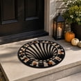 thumbnail image 4 of Halloween 3D Rugs Optical Illusion, All-Weather Black Cat 3D Optical Illusion Rugs, Front Door Mat for Indoor, Outdoor, Entrance, Patio & Porch, Halloween Illusions Rug for Home, 4 of 7