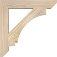 thumbnail image 3 of Ekena Millwork 3 1/2"W x 24"D x 24"H Imperial Slat Smooth Bracket, Douglas Fir, 3 of 4