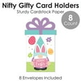 thumbnail image 5 of Big Dot of Happiness Easter Gnomes - Spring Bunny Party Money and Gift Card Sleeves - Nifty Gifty Card Holders - Set of 8, 5 of 8