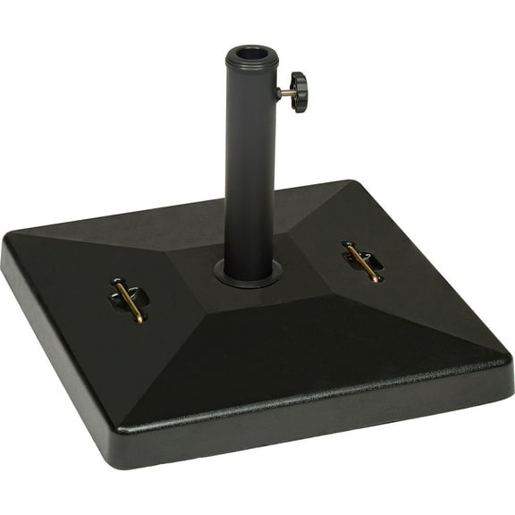 Concrete Umbrella Base, 88 Lbs., Black