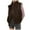 A1-Brown, variant on YDFCWXW Cropped Puffer Vest Women Lightweight Quilted Stand Collar Sleeveless Jackets Fall Winter 2025 Button Zip Up Coat Dark Green, XXL