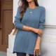 thumbnail image 5 of Ailaofu Long Sleeve Shirts for Women Fall Tunic Tops 2025 Ladies Tops and Blouses Casual Outfits, 5 of 6