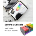 thumbnail image 4 of Extra Large Weekly Pill Organizer 2 Times a Day - XXL Pill Case AM PM - Jumbo Big Pill Box 7 Day Oversized Vitamin Organizer Huge Medicine Supplement Dispenser Rainbow, 4 of 9
