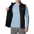 thumbnail image 4 of Men's Columbia Alto Pass™ Zip-Up Fleece Vest Color: Dark Mountain H Size: XXL, 4 of 4