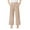 Beige, variant on Maean Girls Uniform Pants Kids Wide Leg High Waist Dress Pants Casual Trousers with Pockets 5-14 Years