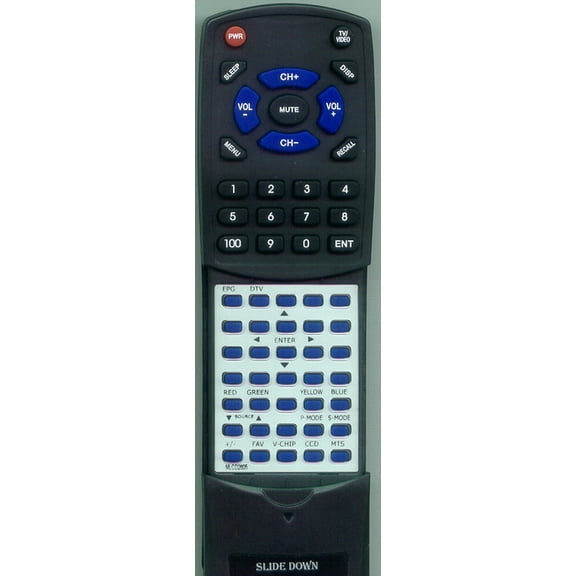 Replacement Remote for GFM RTMLCD2605, MLCD2605