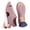 Pink, variant on Women Walking Sandals Open Toe Mesh Beach Hiking Slide Shoes Memory Foam Slingback Summer Casual Sandal for Travel Beige Size 6