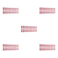 thumbnail image 2 of ZheElen Fake Nail Set French Style Scratch Resistant Press-on Fingernails Full Cover Removable for Trimble Adjustable Manicure Stickers Type 15 5Set, 2 of 6