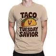 thumbnail image 2 of Taco Tuesday Savior Men's T-shirt, 2 of 3