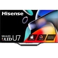 thumbnail image 1 of Restored Hisense 85-Inch Class U7 Series Mini-LED Pro ULED 4K UHD Google Smart TV (85U7N) - QLED Quantum Dot Color, Dolby Vision, Native 144Hz, Up to 1500-Nit, Full Array Local Dimming, Motion Rate 480, 1 of 8