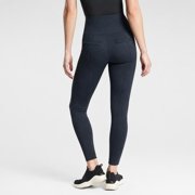 Athleta Delancey Herringbone Tight, Black / Abalone Grey, XS