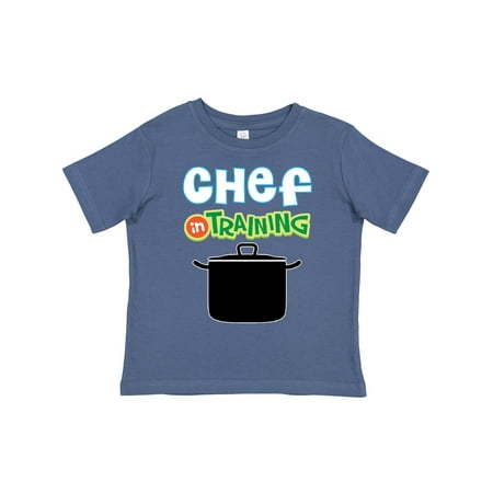 

Inktastic Future Chef in Training Gift Toddler Boy or Toddler Girl T-Shirt