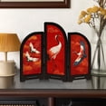 thumbnail image 3 of Acrylic Folding Screen Desktop Ornament Elegant Decorative Partition For Home, 3 of 6