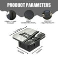 thumbnail image 2 of Hitch Cover Fits For 2-Inch Hitch,Iconic Beauty Of The Manhattan Bridgerubber Trailer Hitch Cover Tube Plug Insert,Car Exterior Accessories, Receiver Tube Hitch Plug, 2 of 6