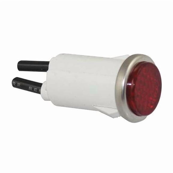 Manufacturer Varies Flush Indicator Light, Red, 120V 20C849