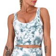 thumbnail image 1 of Sujetador deportivo para mujer con estampado de teñido anudado, extraíble, acolchado, elástico, cami Abanopi Sujetador deportivo, 1 of 7