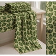 thumbnail image 6 of Soimoi Beige Cotton Voile Fabric Green Paisley Print Fabric by the Yard 42 Inch Wide, 6 of 7