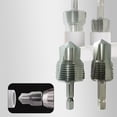 thumbnail image 6 of BUYISI 3-in-1 Three-Blade Thread Drill BitTapping-drilling-expansion For PPR Hex 4/6 Point Pipe Repair Hand Tool 20MM, 6 of 8