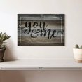 thumbnail image 2 of Elephant Stock You And Me Typography Wall Sign Wall Art - Horizontal Canvas Wall Art - Living Room Wall Decor - Wall Signs Canvas - Brown And Gray Decor - 12" x 8", 2 of 8