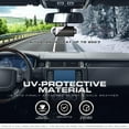 thumbnail image 5 of NuBliss New EZ Pass Holder with Super Strong Suction Cups, Road Trip Essentials Car Accessories, Clear, 5 of 7