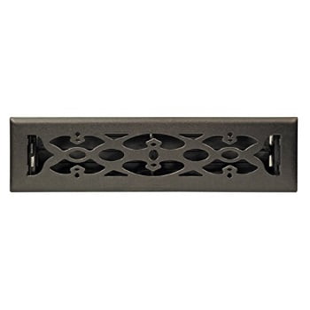 Accord Ventilation Amfrblv214 Victorian Design Floor Register Matte Accord Ventilation Amfrblv214 Victorian Design Floor Register Matte Black 2 X 14