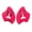 rose red-XS, variant on Adjustable Swimming Hand Paddles Featuring Hydrophobic Multi Hole for Efficient Water Drainage Suitable for Children