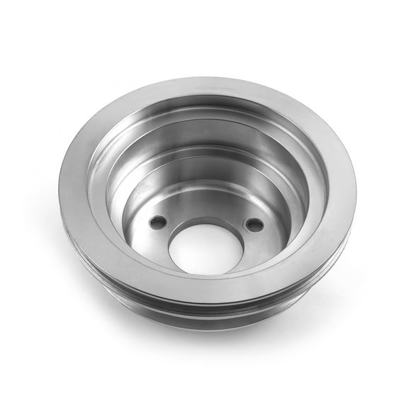 Speedmaster PCE239.1004 Compatible with Chevy BBC 454 Billet Aluminum Long Water Pump Lwp 3 Groove Crank Pulley