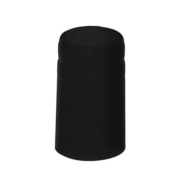 Black PVC Shrink Capsules Pack of 30