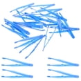 thumbnail image 2 of 100 pinzas desechables de plástico para manualidades (azules), 2 of 8