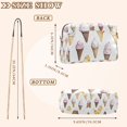 thumbnail image 4 of FORMRS Women Crossbody Purse with Chain Strap Vegan Leather Shoulder Handbag, Ice Cream Pattern, 4 of 7