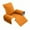 Orange, variant on Zmeidao Recliner Chair Cover, Non-Slip Water Resistant Slipcover Furniture Protector, Washable Couch Cover for Dogs, Pets