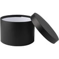 thumbnail image 5 of Round Gift Boxes with Set of 4 Black Gift Boxs Assorted Sizes Nesting Gift Boxes for Presents Birthday Bridesmaid Wedding Valentines Christmas Party Favor, 5 of 7