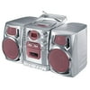 Durabrand 3-Piece CD Boom Box w/ Radio Cassette Recorder, Pink, CD-1493