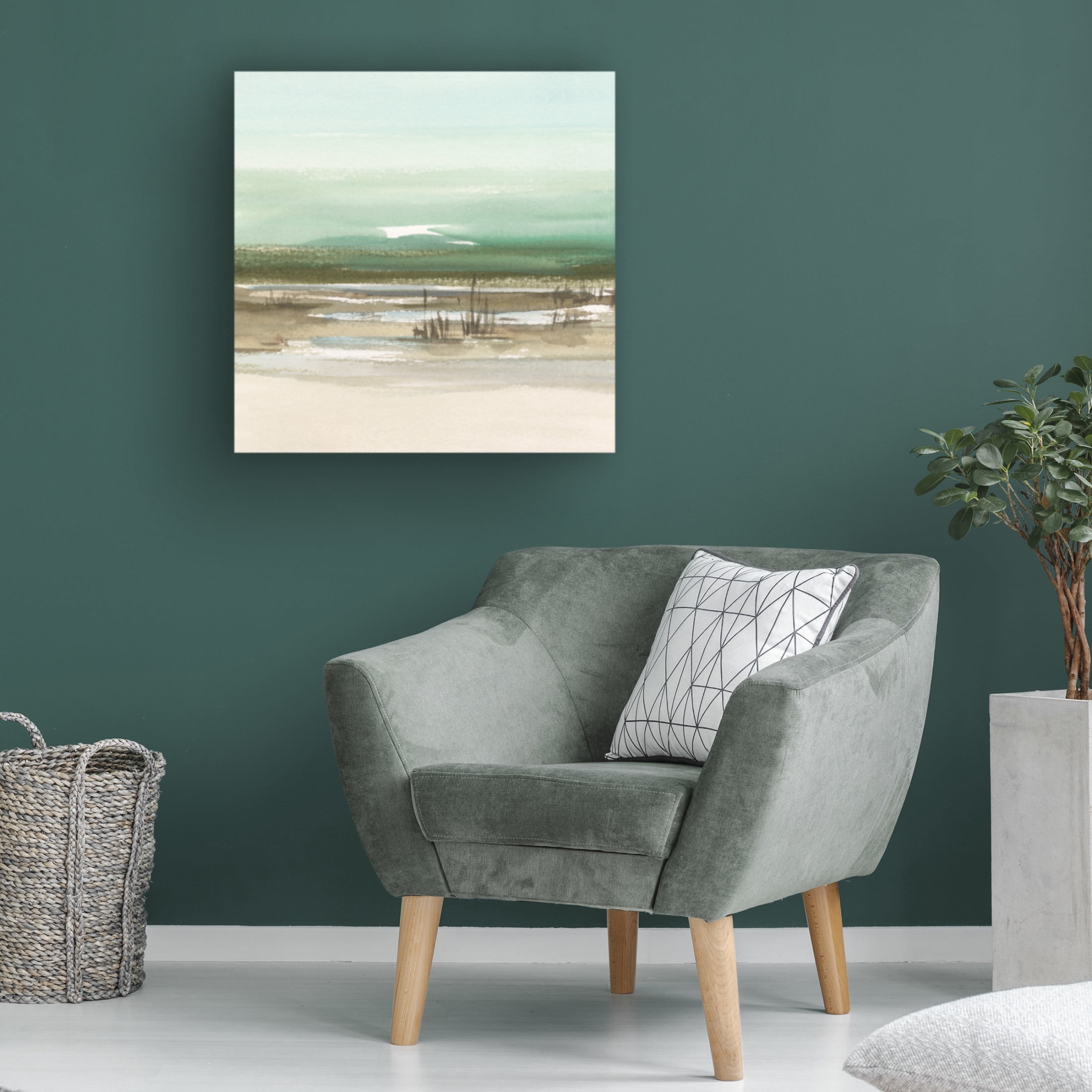 Trademark Fine Art Ethan Harper Sparkling Marsh I Canvas Wall Art