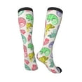 thumbnail image 4 of Balery Cute Chameleons Fun Novelty Socks Men'S Women'S Crew Socks Funny Crazy Novelty Socks Quirky And Cool Socks, 4 of 9